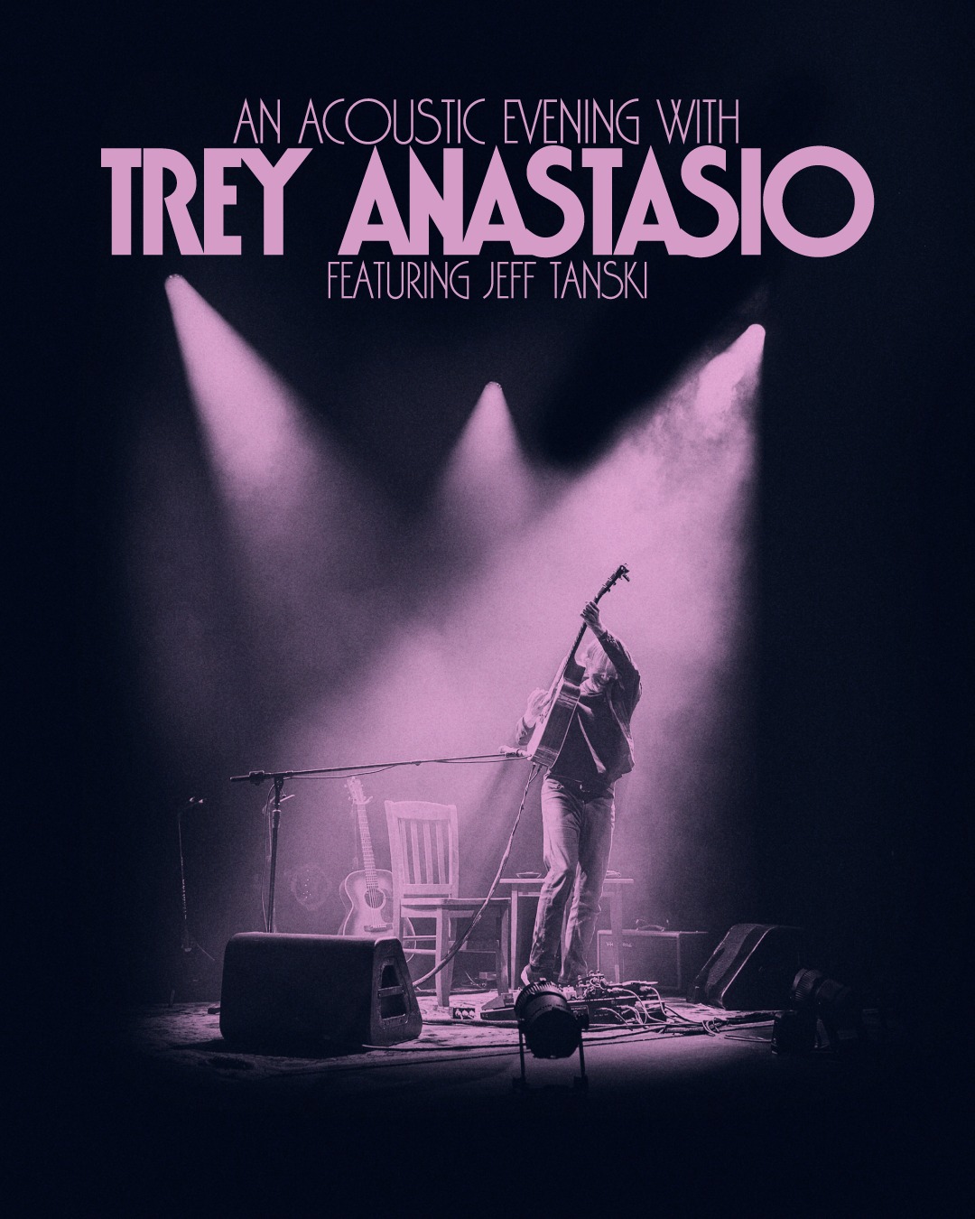 Trey Anastasio Acoustic Tour 2026 Poster 2026